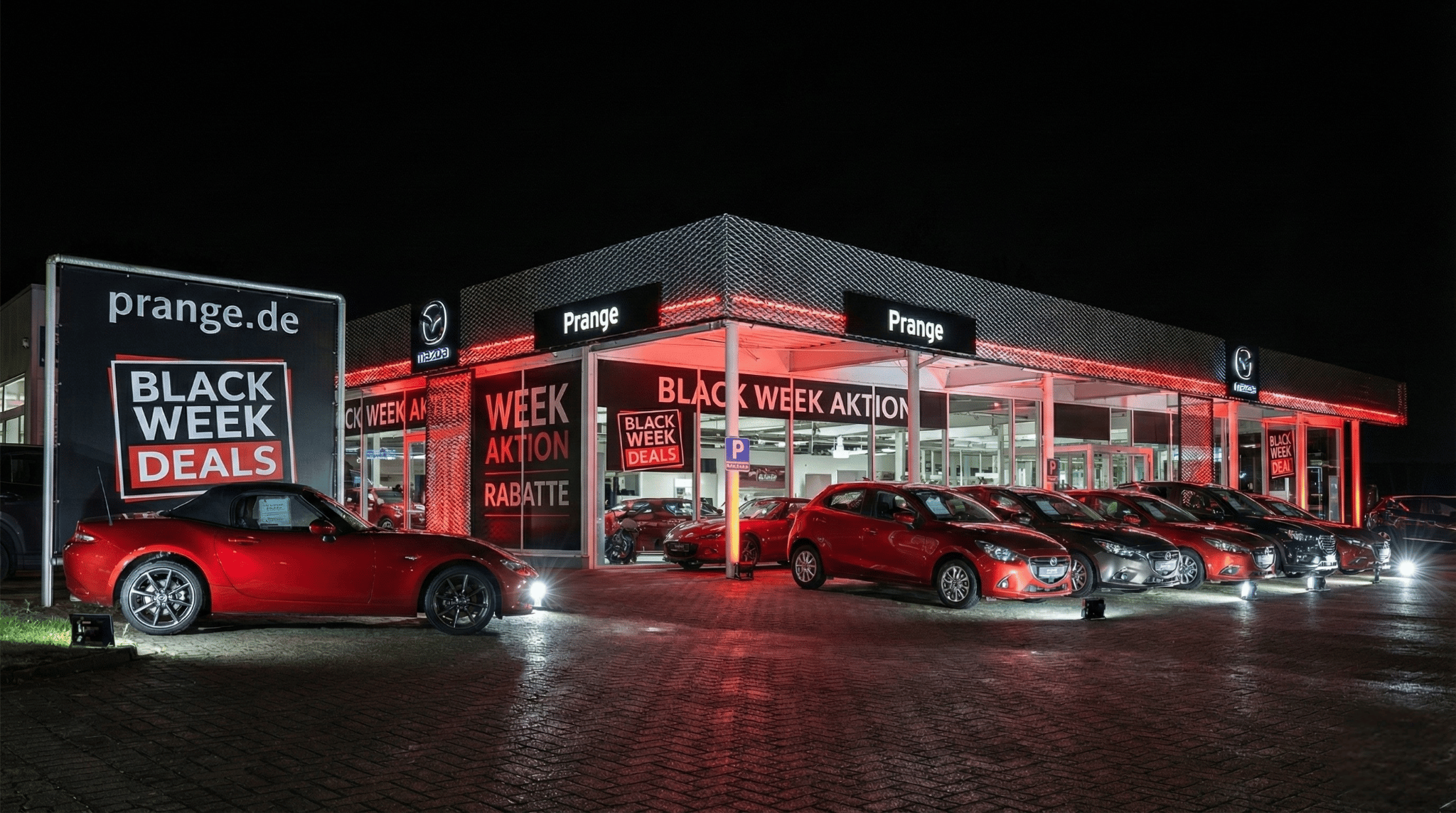 Black Week bei Mazda Prange