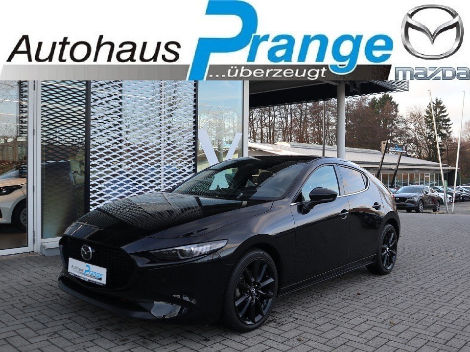 Mazda 3 M-Hybrid X-186 AT Exclusive-Line DASO DESI *Winter-Aktion* NAVI ACAA SHZ HUD 360° MATRIX BOSE