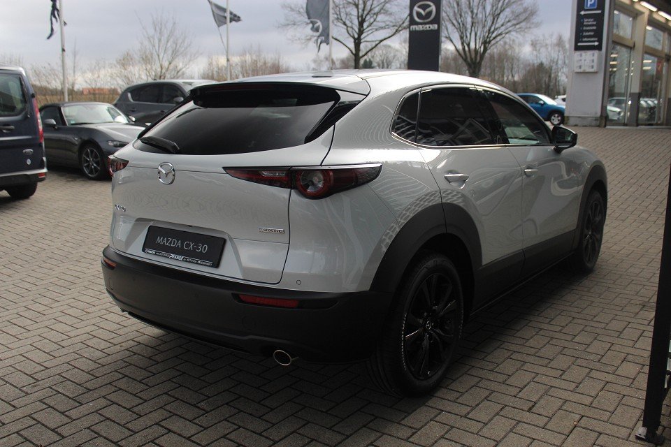 Fahrzeugabbildung Mazda CX-30 M-Hybrid G-140 AT Nagisa *Aktion* *Sofort* Teil-Leder el.Sitzv. BOSE SHZ RFK