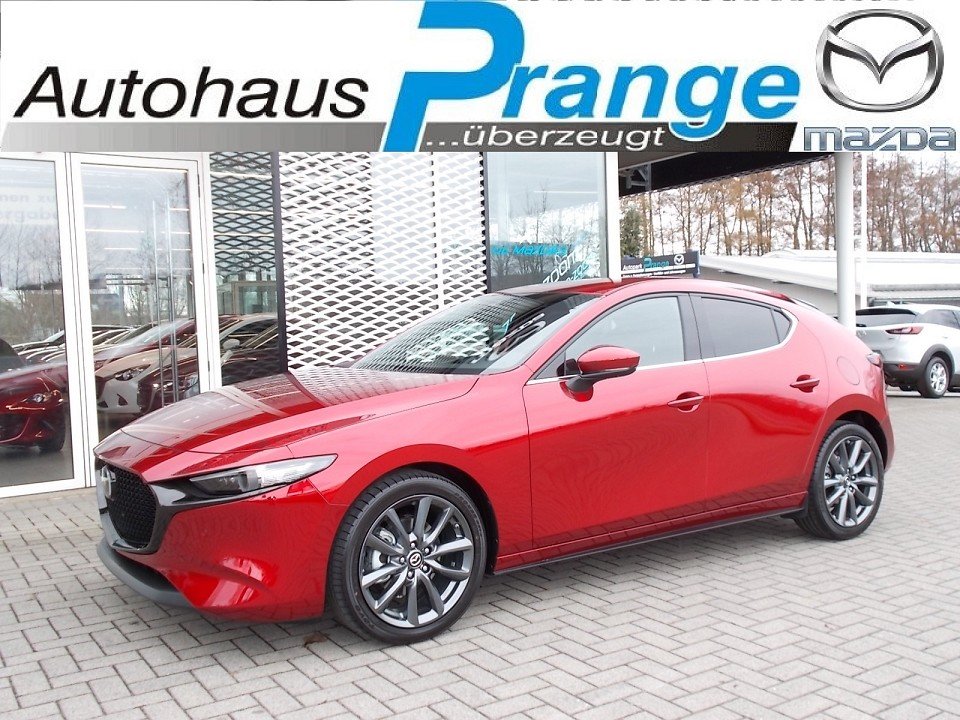 Mazda 3 M-Hybrid Selection G-150 AT LEDER-S PRE-P DES-P el.Sitzv. NAVI 360° MATRIX BOSE MRCC