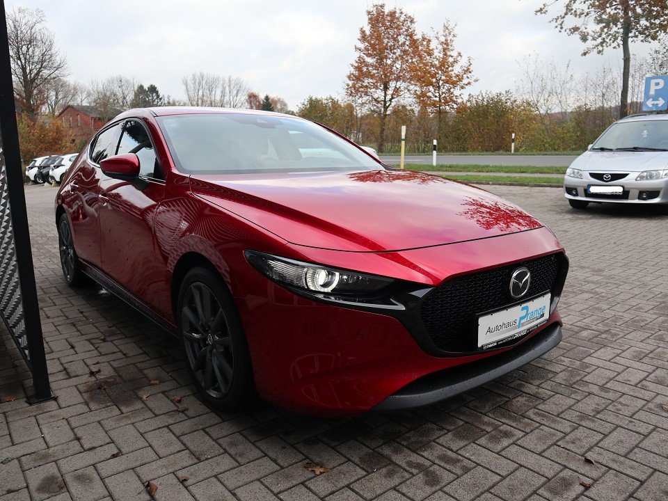 Fahrzeugabbildung Mazda 3 M-Hybrid G-150 AT Selection LEDER-S PRE-P DES-P *Dezember-Aktion* el.Sitzv. NAVI 360° MATRIX BOSE MRCC