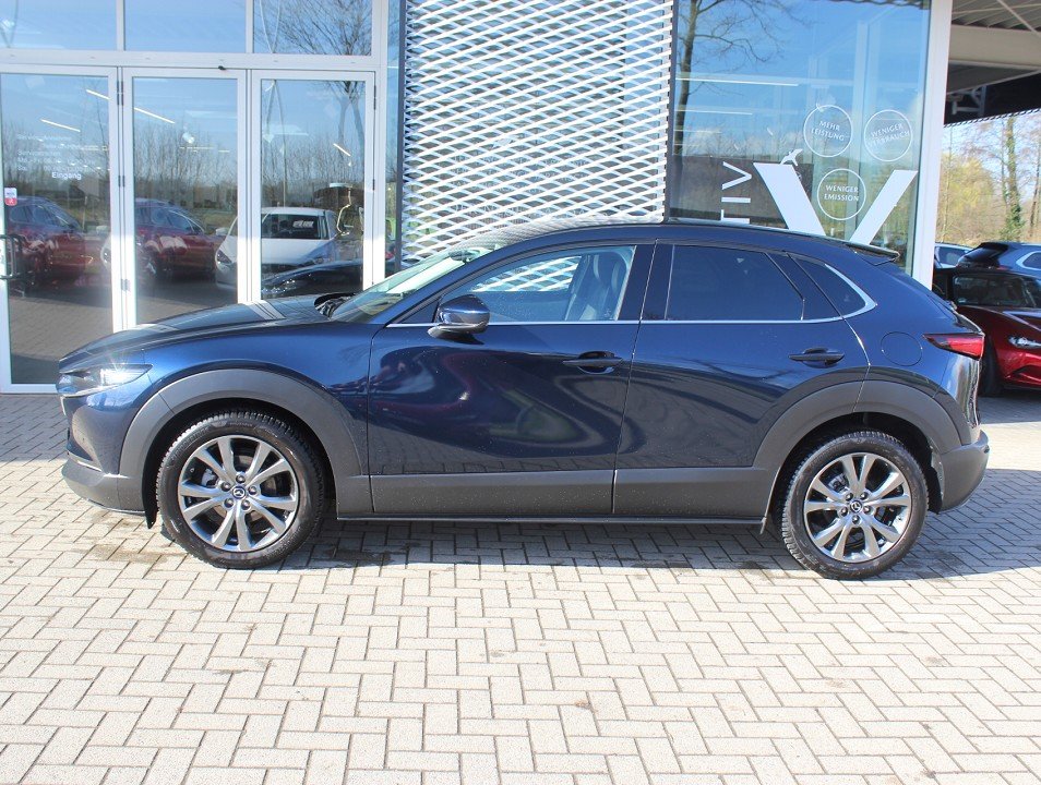 Fahrzeugabbildung Mazda CX-30 M-Hybrid X-186 AT Takumi SUNR Allwetter Leder el.Sitz 360° BOSE MATRIX