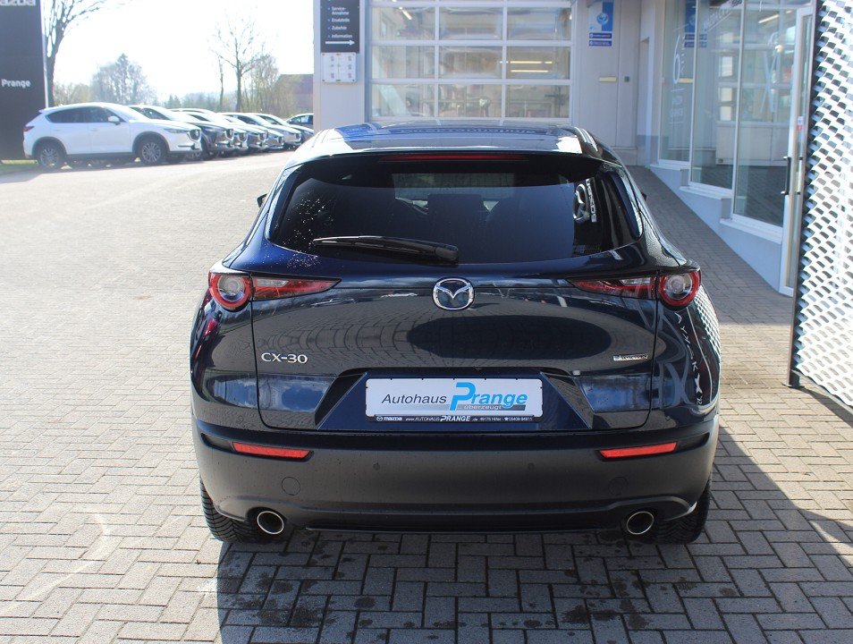 Fahrzeugabbildung Mazda CX-30 M-Hybrid X-186 AT Takumi SUNR Allwetter Leder el.Sitz 360° BOSE MATRIX