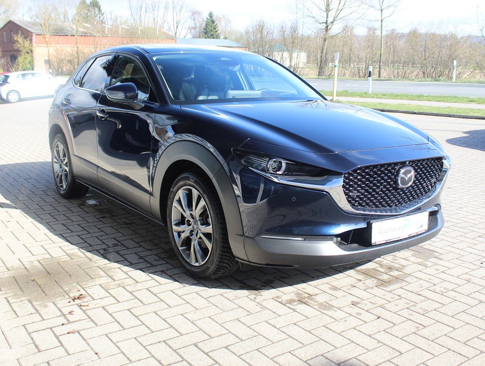 Fahrzeugabbildung Mazda CX-30 M-Hybrid X-186 AT Takumi SUNR Allwetter Leder el.Sitz 360° BOSE MATRIX