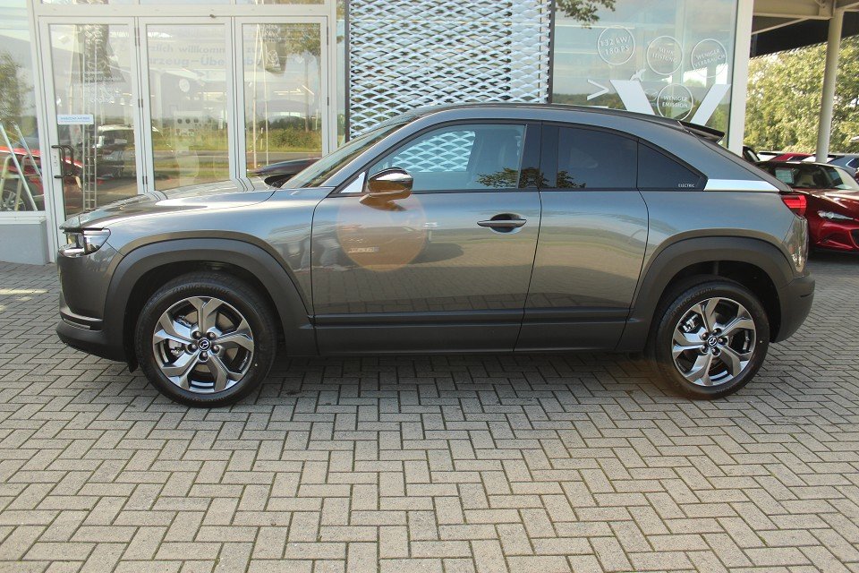 Fahrzeugabbildung Mazda MX-30 EV Advantage Industrial Vintage *3-phasig*Dezember-Aktion* NAVI MATRIX SHZ EPH RFK MRCC HUD