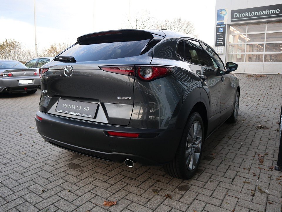 Fahrzeugabbildung Mazda CX-30 M-Hybrid X-186 AT Exclusive-Line *Sofort*Aktion* NAVI ACAA SHZ HUD 360° MATRIX BOSE