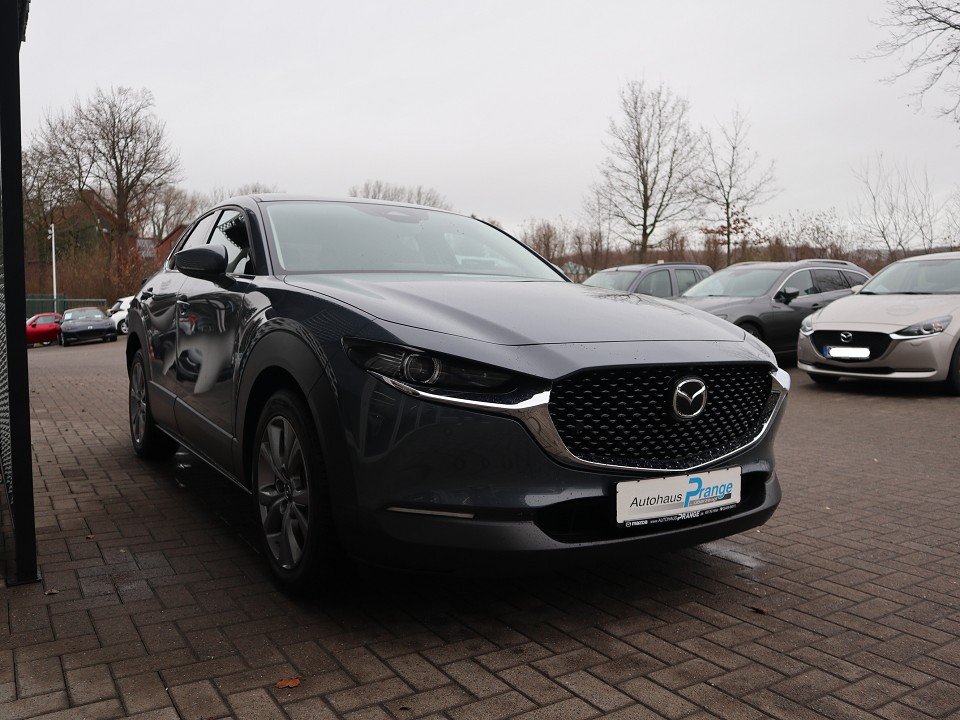 Fahrzeugabbildung Mazda CX-30 M-Hybrid G-140 Exclusive-Line *Dezember-Aktion* Allwetter 360° MATRIX BOSE SHZ HUD