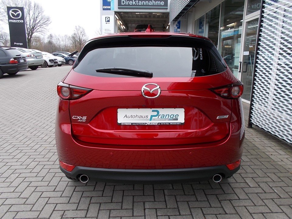 Fahrzeugabbildung Mazda CX-5 D-184 AWD AT Sports-Line LEDER-S TEC-P GSD el. Sitzv. MATRIX 360° BOSE HUD MRCC