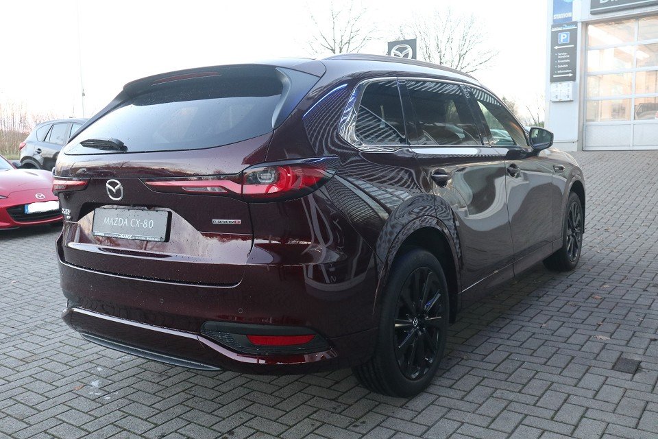 Fahrzeugabbildung Mazda CX-80 2026 D-254 AWD AT Homura Plus 7-Sitzer *Sofort* PANO Leder el.Sitzv. 360° BOSE MATRIX