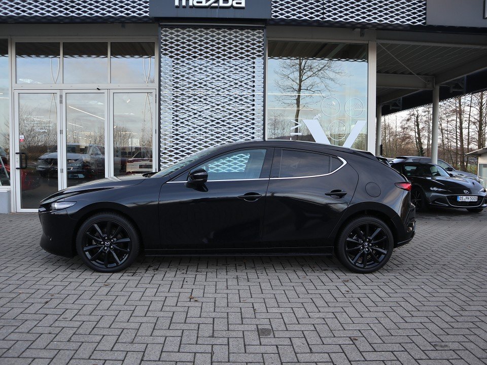 Fahrzeugabbildung Mazda 3 M-Hybrid X-186 AT Exclusive-Line DASO DESI *Dezember-Aktion* NAVI ACAA SHZ HUD 360° MATRIX BOSE