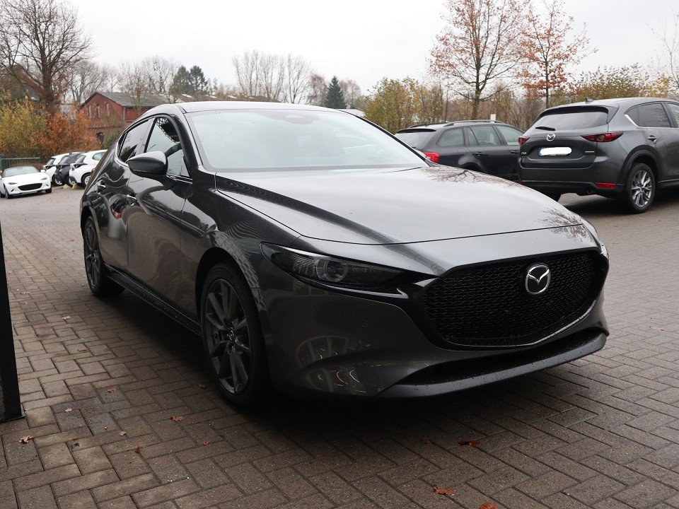 Fahrzeugabbildung Mazda 3 M-Hybrid G-140 Exclusive-Line *Dezember-Aktion* NAVI ACAA SHZ HUD 360° MATRIX BOSE