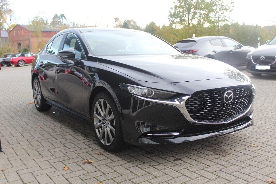 Fahrzeugabbildung Mazda 3 FB M-Hybrid X-186 AT Exclusive-Line GSD *Sofort* NAVI ACAA HUD MATRIX MRCC SHZ BOSE 360°