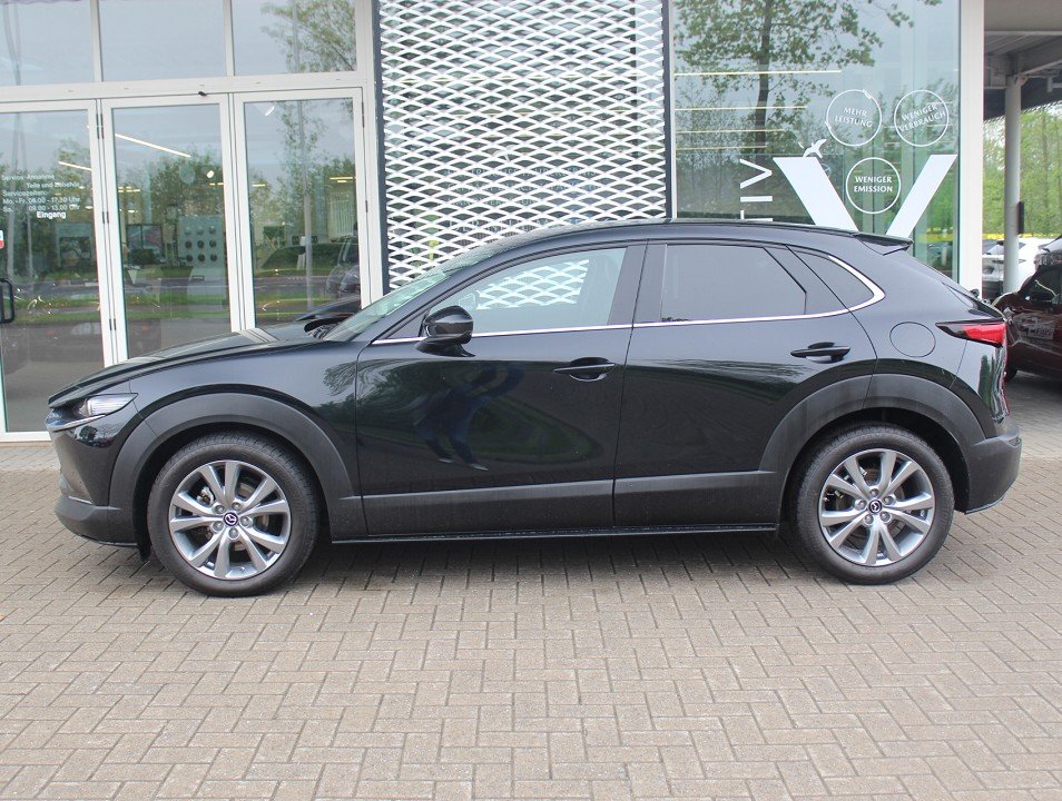Fahrzeugabbildung Mazda CX-30 M-Hybrid X-180 AWD AT Selection LEDER DES ACT BOSE GSD *AHK* el.Sitzv. MATRIX 360° el.Heck LogIn