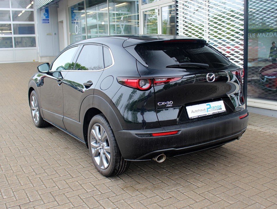 Fahrzeugabbildung Mazda CX-30 M-Hybrid X-180 AWD AT Selection LEDER DES ACT BOSE GSD *AHK* el.Sitzv. MATRIX 360° el.Heck LogIn