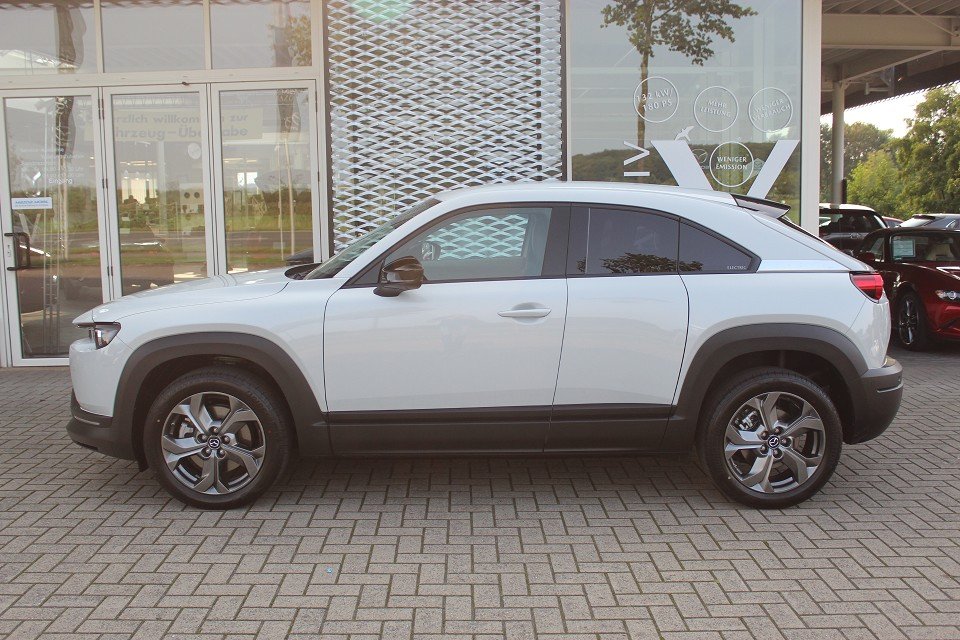 Fahrzeugabbildung Mazda MX-30 EV Advantage Industrial Vintage *3-phasig*Aktion* ELEKTRO NAVI el. Sitzv. SHZ RFK MATRIX