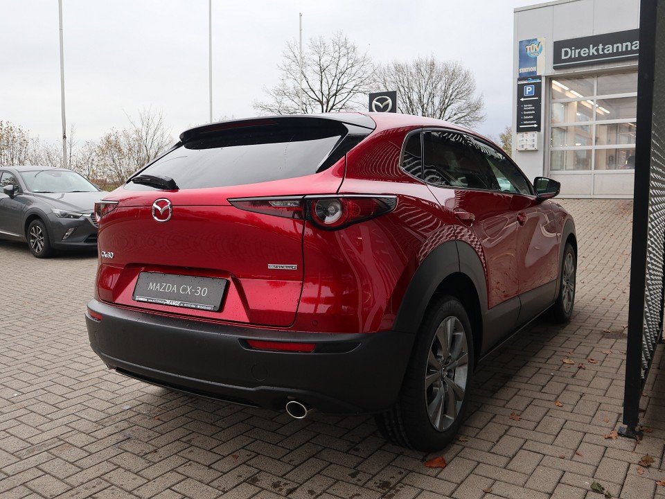 Fahrzeugabbildung Mazda CX-30 M-Hybrid G-140 Exclusive-Line *Winter-Aktion* NAVI ACAA SHZ HUD 360° MATRIX BOSE